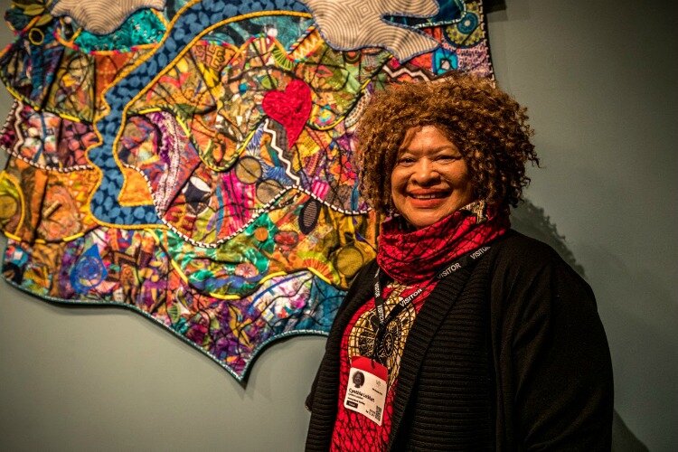 Art quilter Cynthia Lockhart will be at the Taft Museum. 