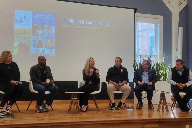 Rebecca was joined by local leaders on a panel about Cincinnati’s status as an Innovation Hub. 