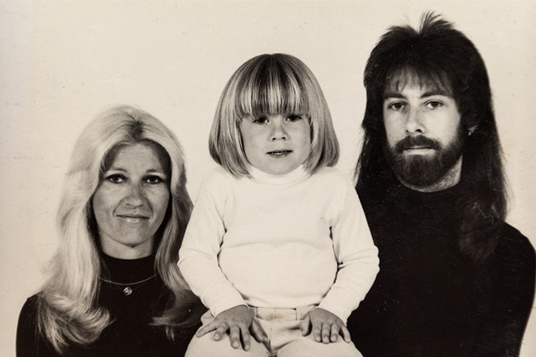 Susan and Gerald Parker with their son, Eddie.