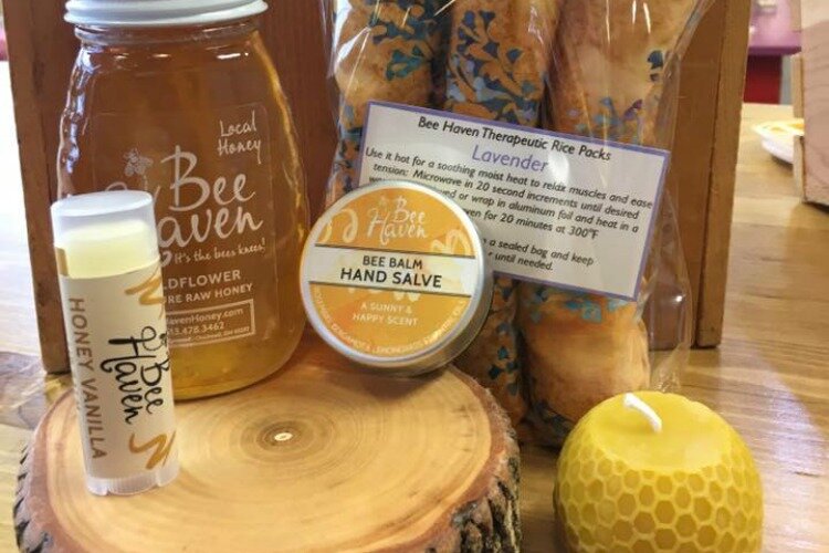 Locally owned Bee Haven Honey was one of many businesses that moved to a Market District storefront in 2019.