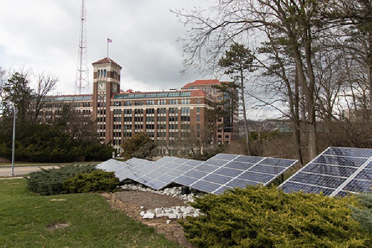 Solar Panels at Eden Park