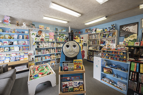 Blue Marble Books in Fort Thomas caters to families and younger readers.