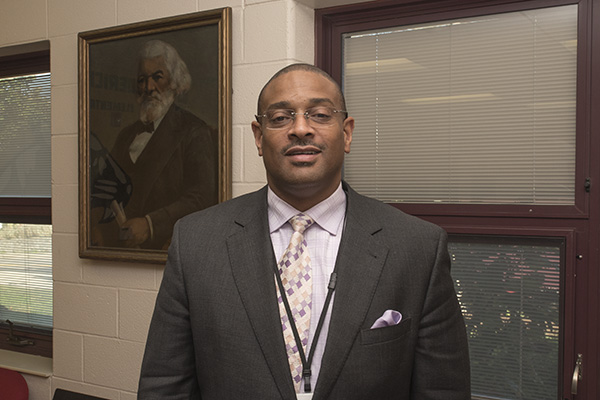 Things are changing for the better at Douglass School, thanks in part to Principal Jeff Hall.