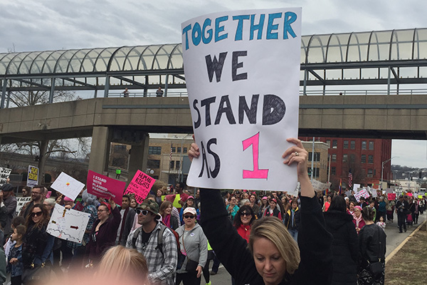 On January 21, Cincinnati hosted a version of the national Women's March on Washington.