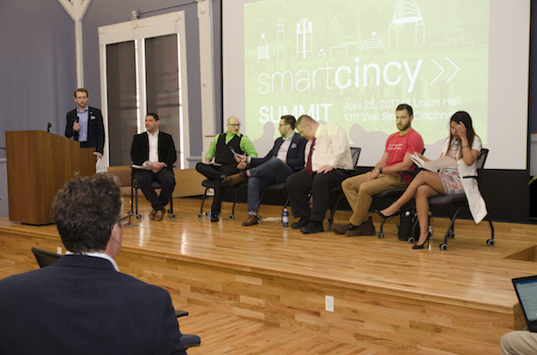A panel at this spring's Smart Cincy conference.