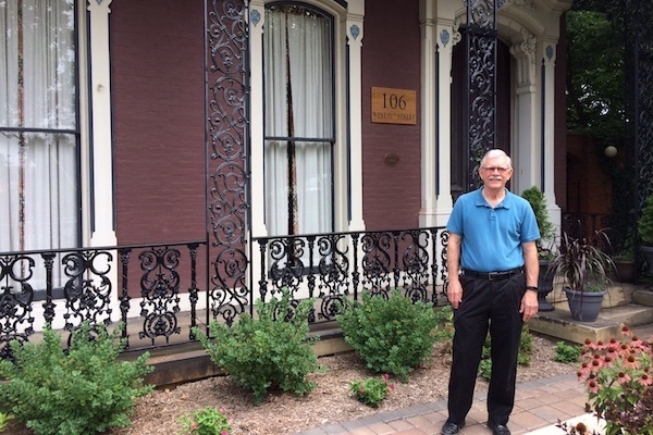Covington mayor Joe Meyer still lives in the 11th Street house he purchased in 1975. 
