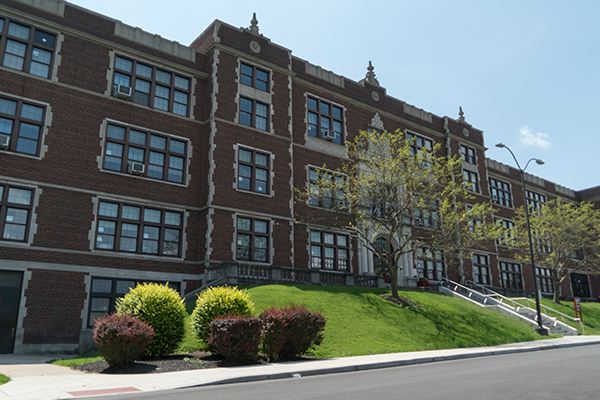 Historic Holmes High School serves the entire Covington community.