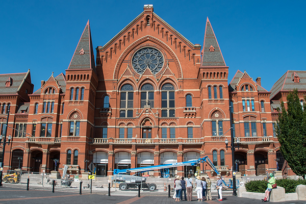 Walking tours of Music Hall's exterior are held 10 to 11:30 a.m. Sat. and 4 to 5:30 p.m. Thurs.