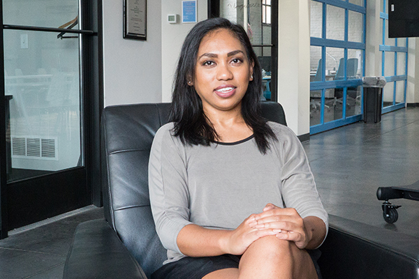 "Poverty makes it difficult to learn," says Natasia Malaihollo, founder and CEO of Wyzerr.