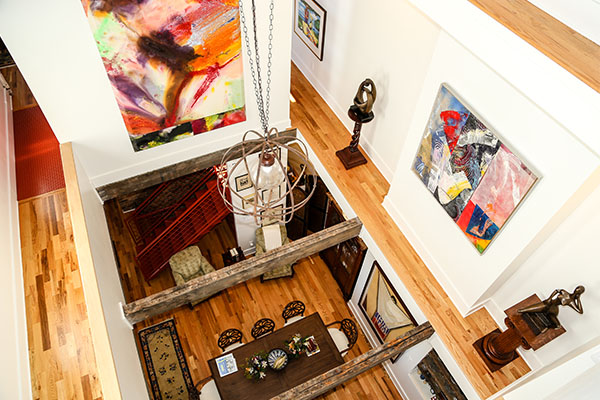 Hill's Wade St. home is equal parts art gallery and residence.