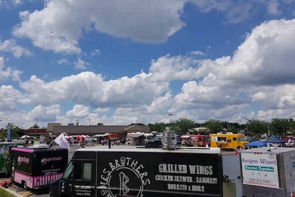 Earlier this summer, Bones Brothers Wings participated in the CFTA Food Truck Festival.