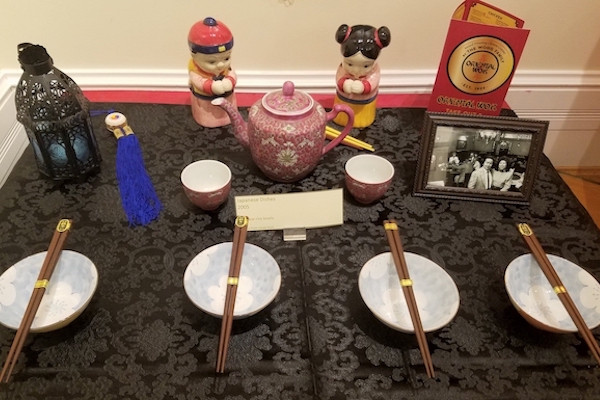 Cultural artifacts from Oriental Wok