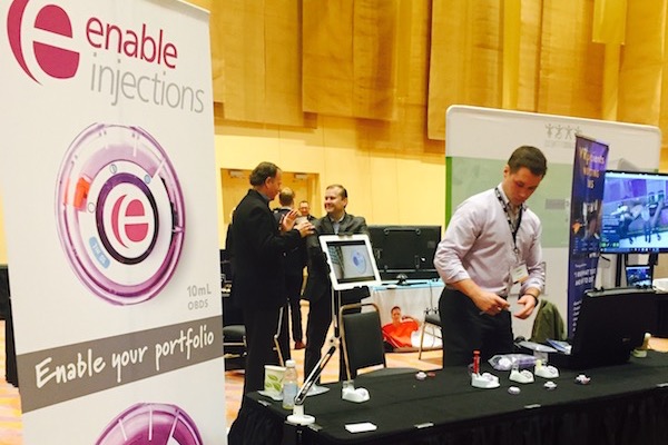 CincyTech company Enable Injections at the 2016 Big Breakfast.