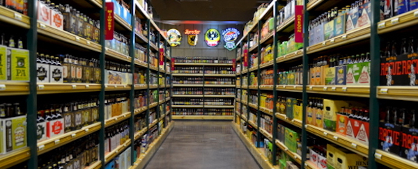 Jungle Jim's carries over 4,000 local and craft beers.