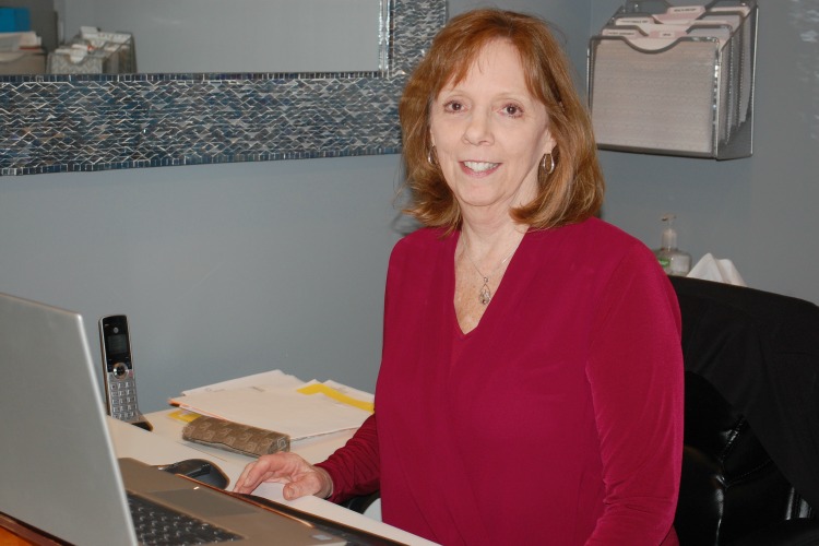 Karen Schulte came from Children's Hospital to work as IFC's office manager. 