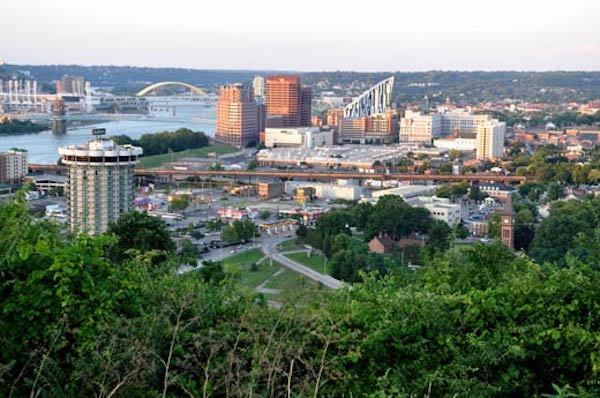 The Cincinnati Region's riverfront