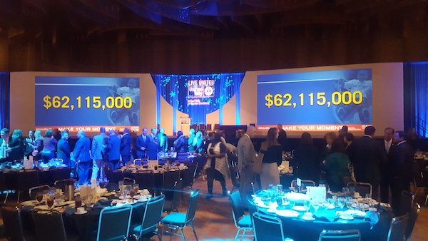 United Way raised $62.1 million in its 2016 campaign