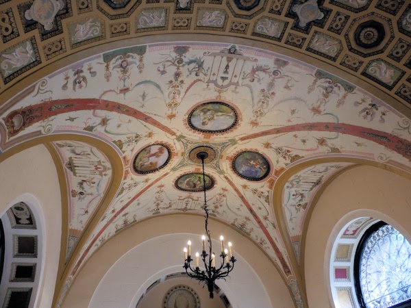 The restoration of the ceiling mural in the Belvedere Lobby was recognized by the CPA.