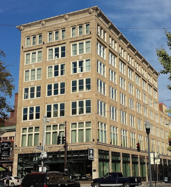 The former Coppin's Department Store is now Hotel Covington and Coppin's restaurant and bar.