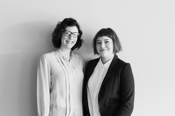 Colleen Sullivan (left) and Maija Zummo will connect consumers with local makers on the web