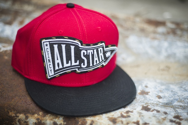 Snell has helped design All Star Game snapback hats