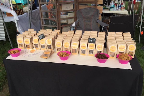 Grateful Grahams are sold at City Flea, but founder Rachel DesRochers is looking to expand distribution nationally