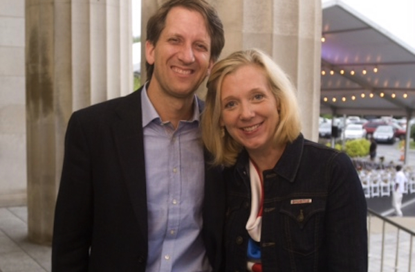 Cameron Kitchin and wife Katie at the Cincinnati Art Museum