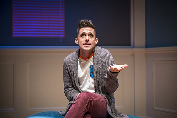 Local actor Nick Cearley starred in Ensemble Theatre's recent production of "Buyer and Cellar"