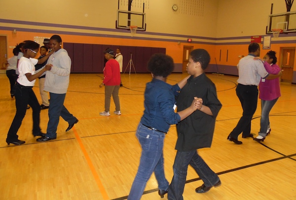 South Avondale Elementary students learn to dance the Cha Cha and Waltz