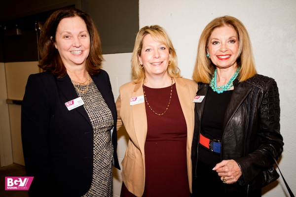 Bad Girl Ventures leadership (L-R): Board Chair Karen Finan, Executive Director Nancy Aichholz and ex-Board Chair Cheryl Stamm