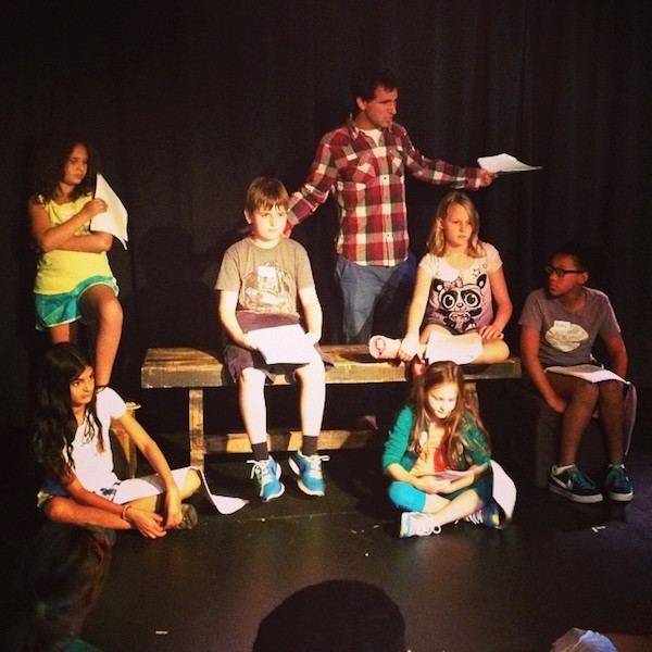 Kids participate in an acting class at Clifton Performance Theater this past summer. 