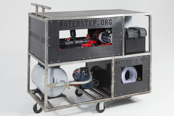 WaterStep's mini water chlorination plant