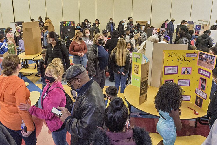 Princeton City Schools 3rd Grade Living Wax Museum for Black History Month