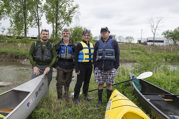 (L-R) Jeff Agricola, Greg Bechtel, Jenifer Eismeier and Casey Coston