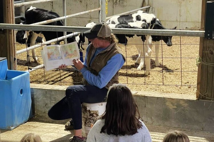 Field trips are an integral part of introducing Mullen Dairy and Creamery to the community and helping connect kids with the importance of family farms. 