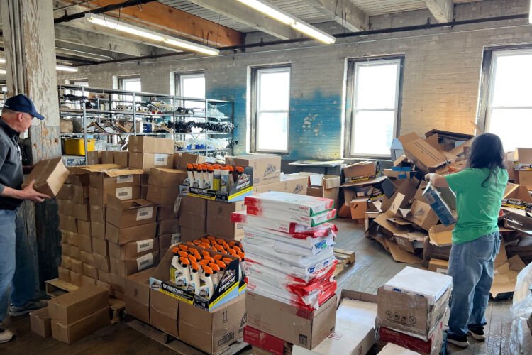 The Hub operates out of a fourth-floor warehouse via freight elevator.