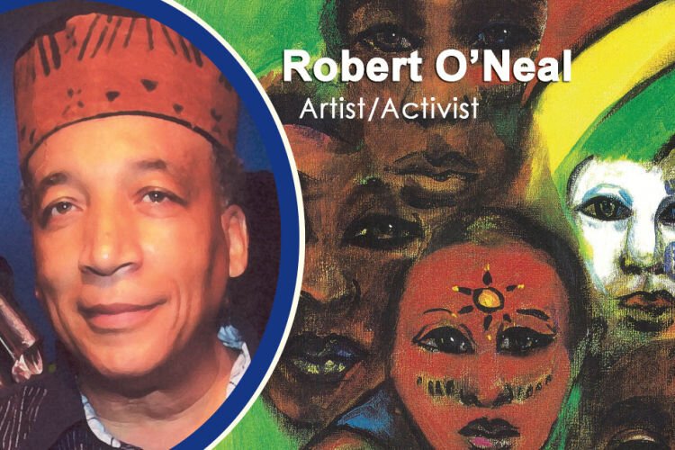 Over a 50+ year career, Robert O’Neal created works that represent the rich histories of Cincinnati’s Black neighborhoods. 