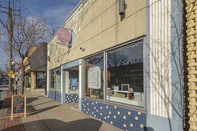 OurShop storefront at 5846 Hamilton Avenue.