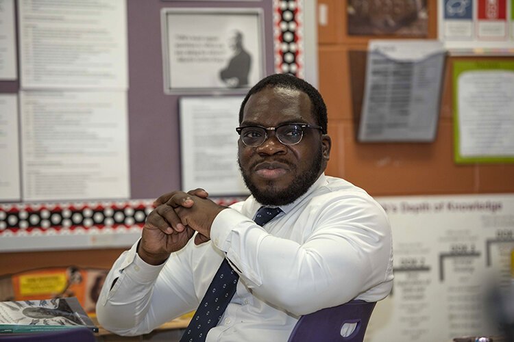 Nathaniel Bryan is an associate professor of primary education at Miami University and was involved in the 2018 inception of TEACh Cincinnati.