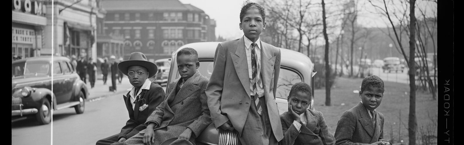 From the SITES exhibition: Easter morning. Southside, Chicago, Illinois, 1941.