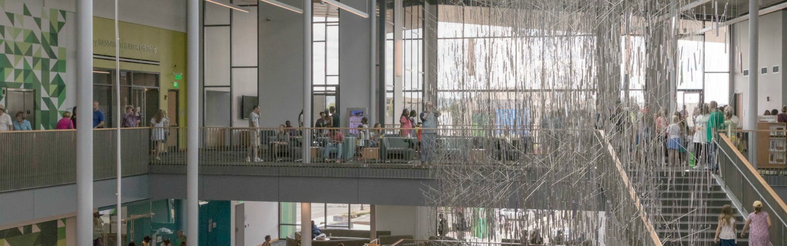 The Dayton Metro Library, Main Branch downtown