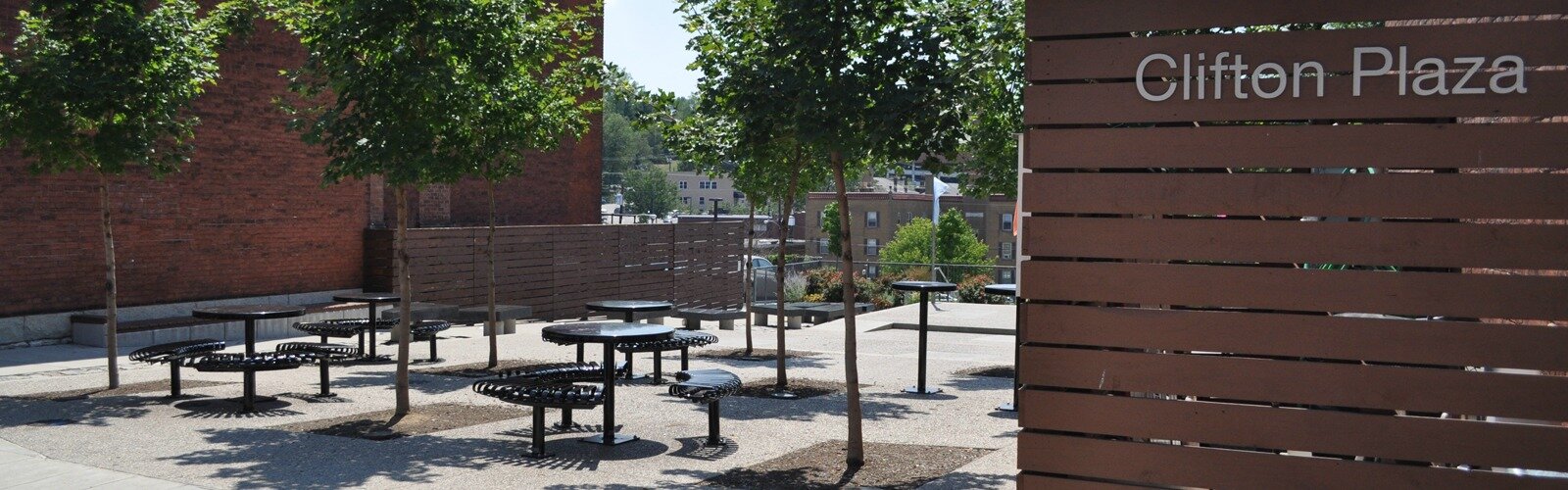 It takes innovative minds to create "pocket parks," which can be spread throughout the city.