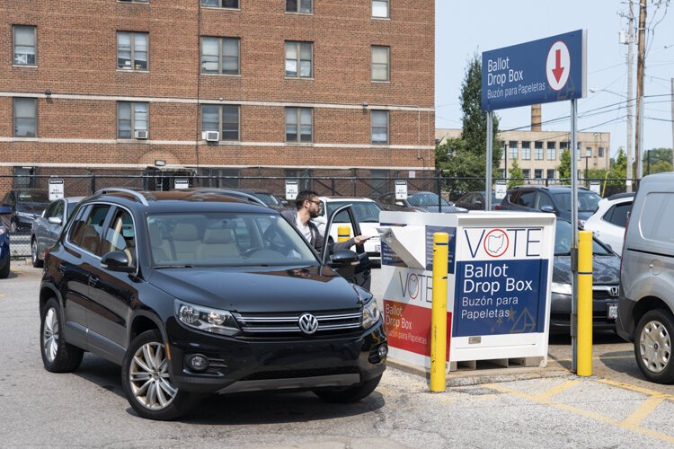 Ballot boxes make voting easy and secure.