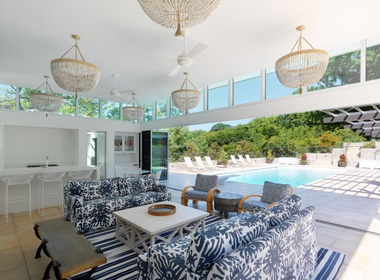 Modern poolhouse, ESM Architects