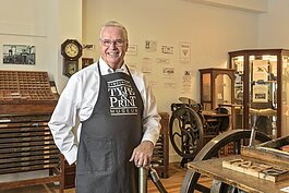 Gary Walton, founder Cincinnati Type & Print Museum
