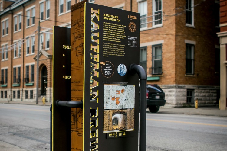 Kauffman Brewery was the site of much controversy. 