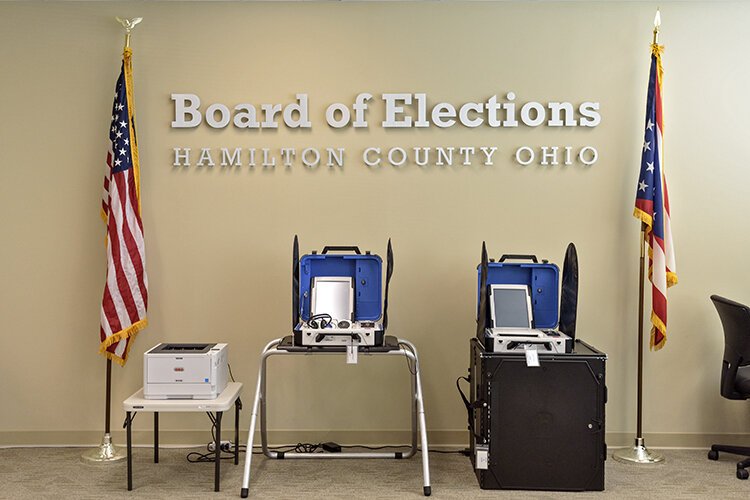Ohioans can vote early either in person or through mail-in ballots.