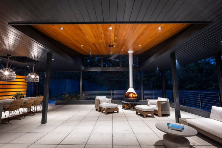 House porch addition by Ryan Duebber, AIA, Ryan Duebber Architect