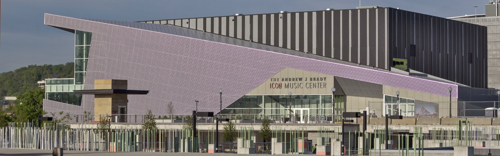 Construction of the The Andrew J Brady ICON Music Center began in February 2020. The venue is now complete but won't have live music until this September.