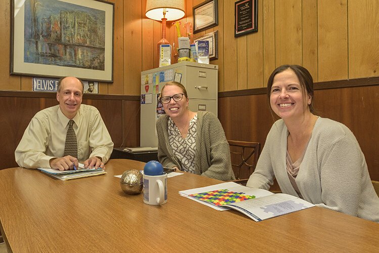 Randy Strunk, Darla Menz, and Melissa Harmeling